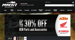 Desktop Screenshot of mach1motorsports.com
