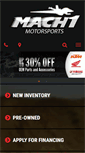 Mobile Screenshot of mach1motorsports.com